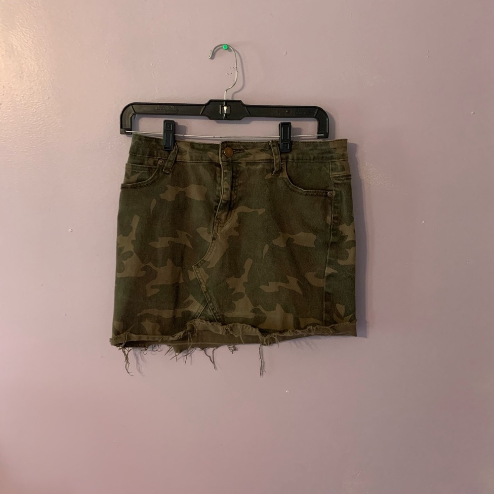 Women’s camouflage skirt
